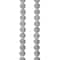 12 Pack: Silver Plated Lentil Beads, 6mm by Bead Landing™
